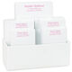 Proper Notepad Set in White Holder Image 1 of 2